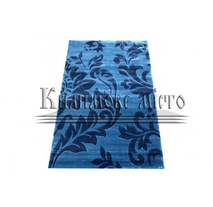Polyester carpet KARNAVAL 530 BLUE/D.BLUE - высокое качество по лучшей цене в Украине.